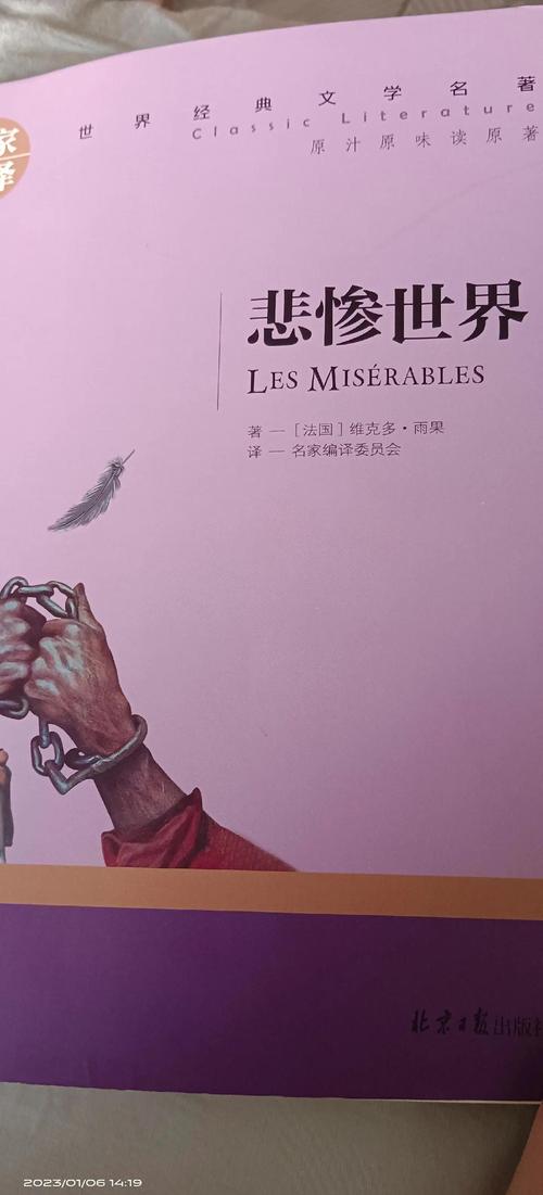 悲惨世界在线阅读 - 雨果经典名著全文免费阅读